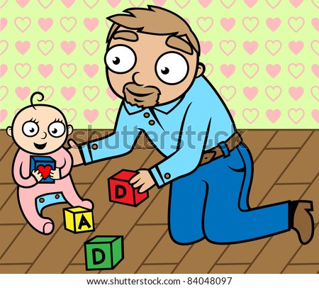 Children Playing Cartoon