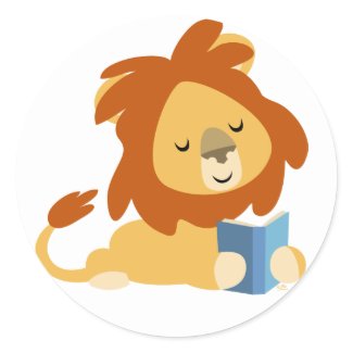 Children Reading Books Cartoon