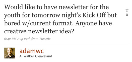 High School Newsletter Ideas