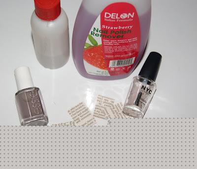 How To Do Newspaper Nails With Vodka