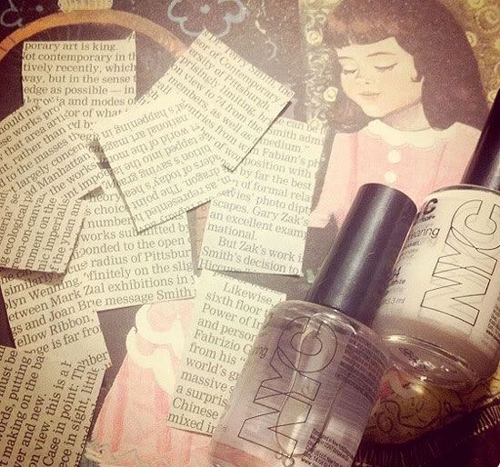 How To Make Newspaper Nails Without Rubbing Alcohol