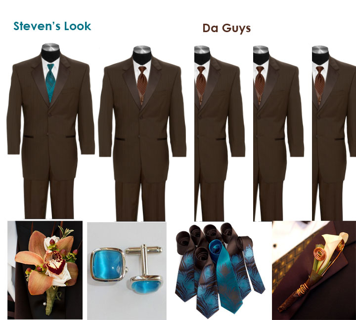 Teal Tux